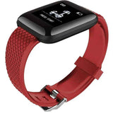 Reloj Inteligente 116 Plus con Podómetro, Monitor de Salud y Notificaciones para Android e iOS