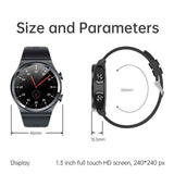 Smartwatch GT69 Fralugio: Reloj inteligente con audífonos inalambricos integrados