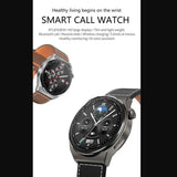 Reloj Inteligente Smart Watch Kt62 Piel Fralugio Elegante Hd