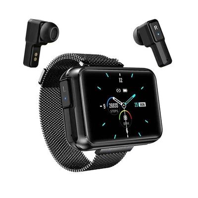 Reloj Inteligente Smartwatch 2 En 1 T91 Con Audífonos Tws Wireless 1.4 Pulgadas Metal - Gadgets y Tecnología en Fralugio México