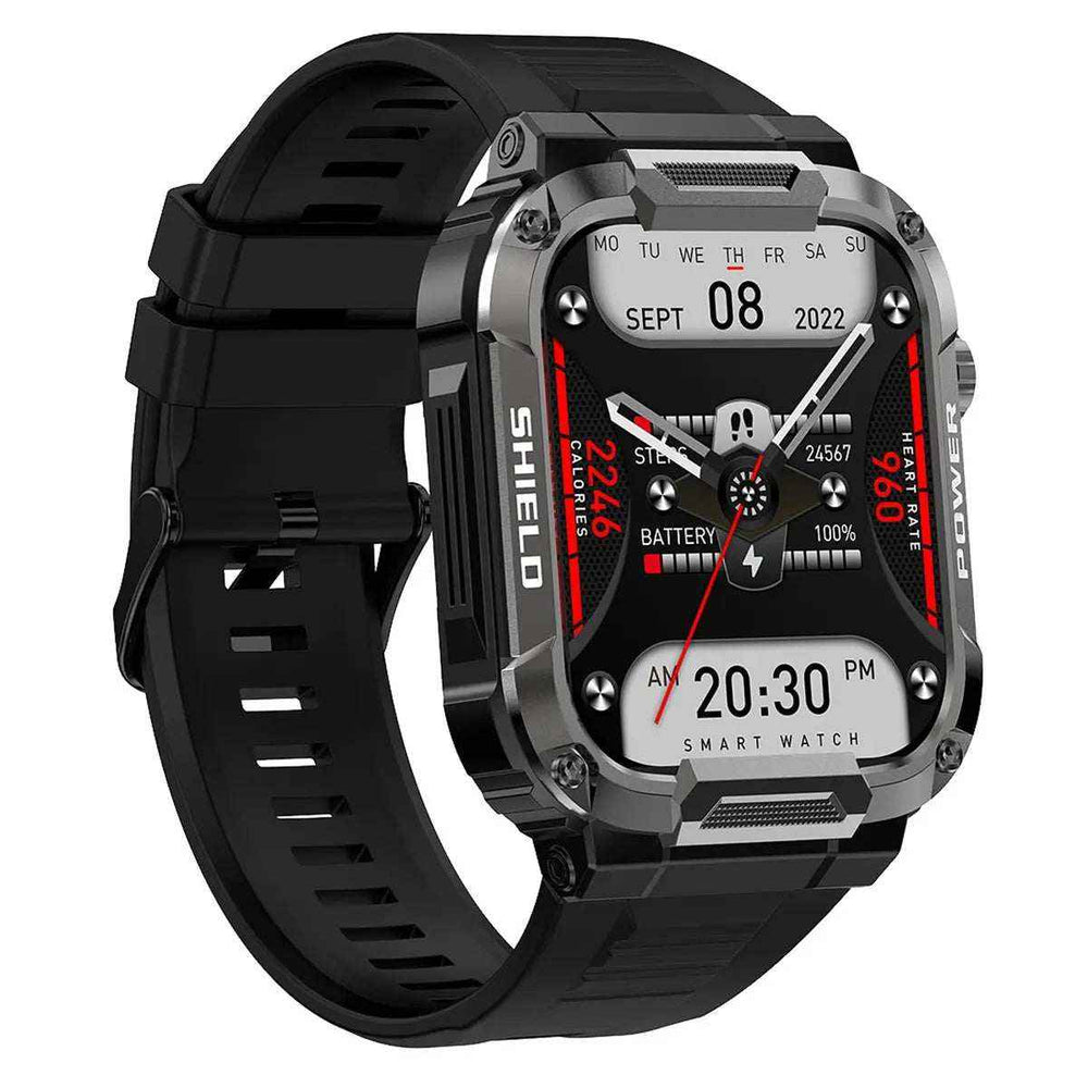 Reloj Inteligente Smartwatch Mk66 Rough Fralugio Bp Hr Spo2