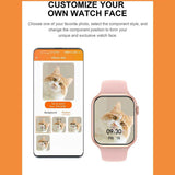 Reloj Inteligente Smartwatch Mujer y Hombre Fralugio T500s Full Touch Ips