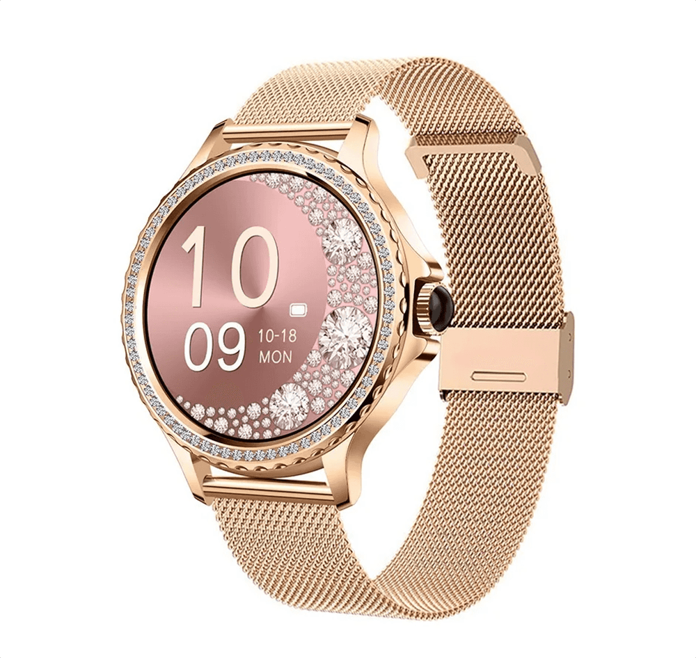 Reloj Inteligente Smartwatch NX19 Amoled Pantalla Rose Gold.