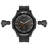 Reloj Para Caballeroa Smart Watch N15 2 En 1 Con Audífonos Tws Mp3 Exp 64gb