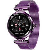 Reloj Para Mujer Smart Watch H1 Diamond De Lujo Original Fralugio