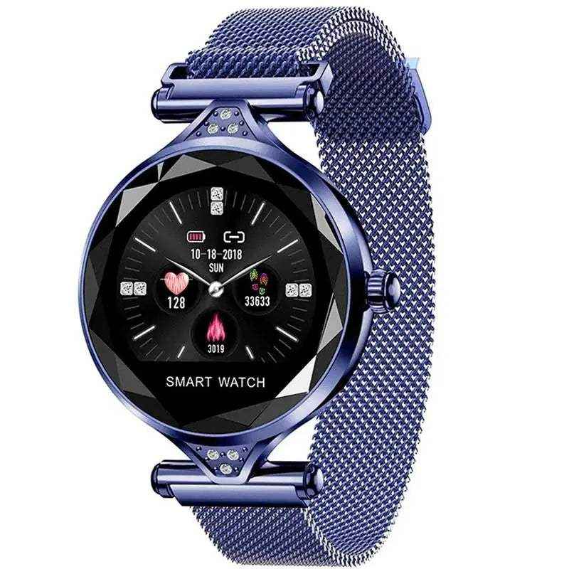 Reloj Para Mujer Smart Watch H1 Diamond De Lujo Original Fralugio