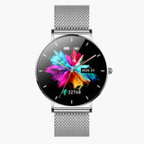 Reloj Para Mujer Smart Watch T8 Para Dama Fralugio 1.3´ Metal Amoled Hd