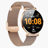 Reloj Para Mujer Smart Watch T8 Para Dama Fralugio 1.3´ Metal Amoled Hd
