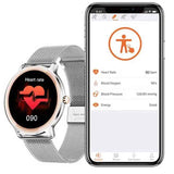 Reloj Smart Watch Unisex Full Touch R18 Pro De Lujo Y Metal