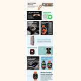 Reloj Smartwatch Fralugio S8 Ultra Max 2.08´ Nfc Llamadas Hr