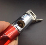 Candado de cadena articulada para bicicleta en color rojo o azul — imagen 4 de 5