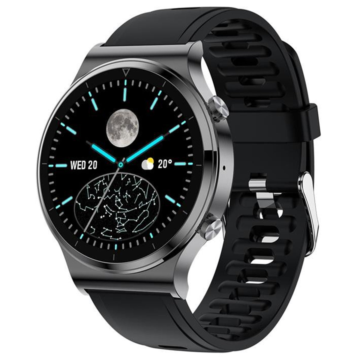 Fralugio Smart watch Reloj Inteligente S600 Full Touch Monitores de Ejercicio