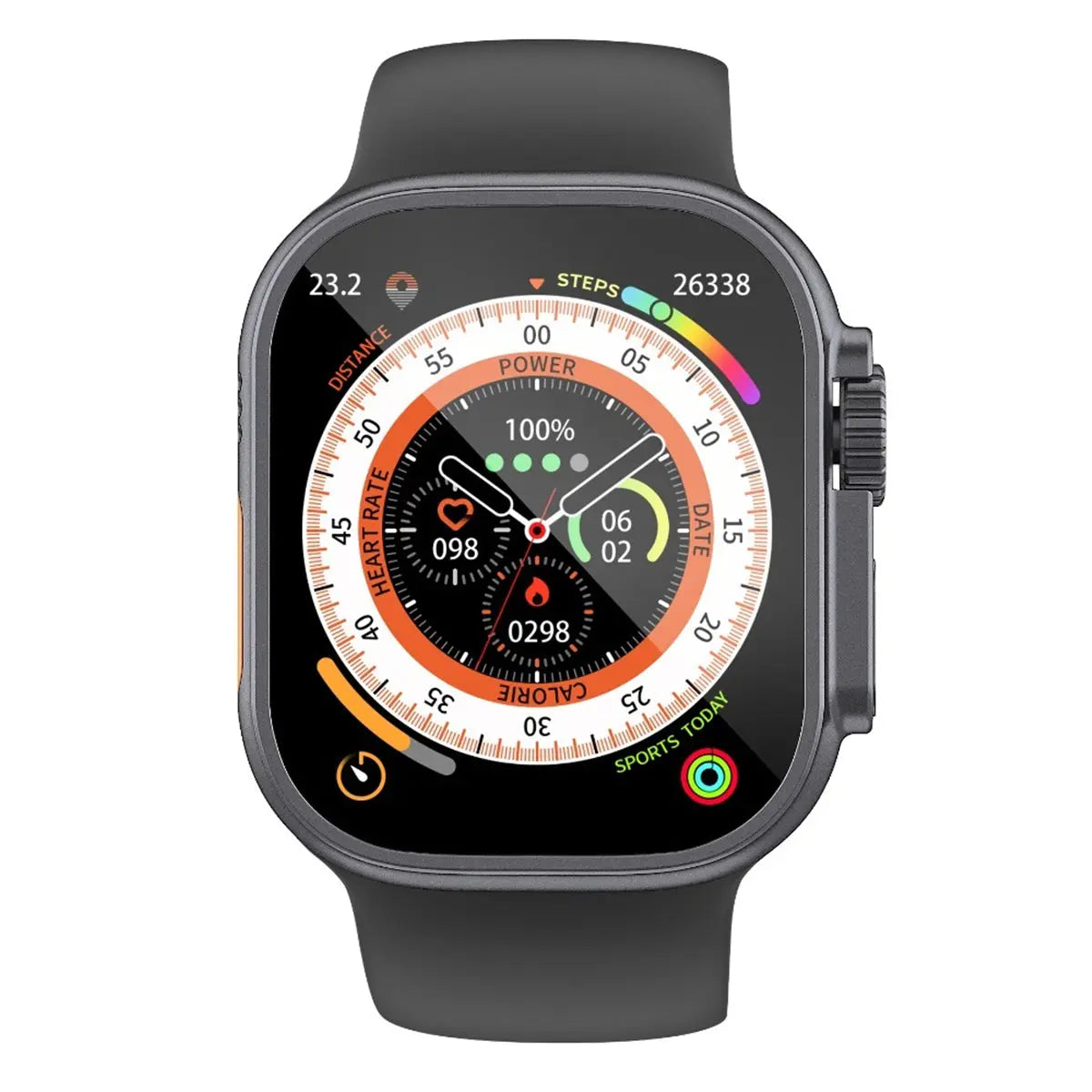 Smart Watch Reloj Inteligente S8 Max Fralugio Full Touch Hd Fralugio