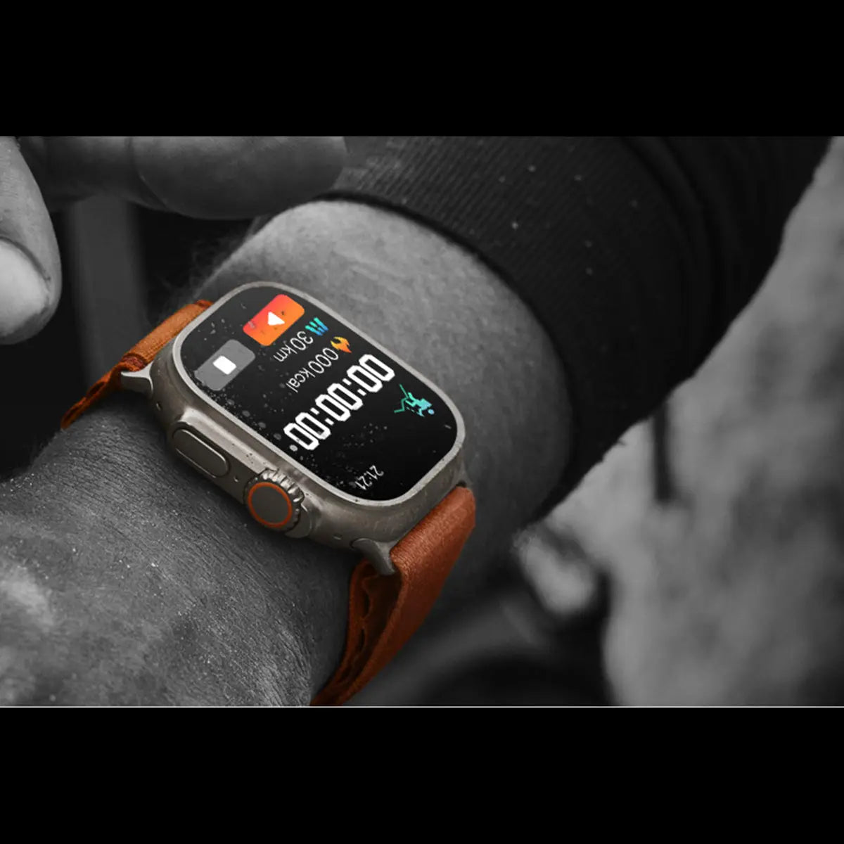 Reloj Smartwatch Fralugio S8 Ultra Max 2.08´ Nfc Llamadas Hr