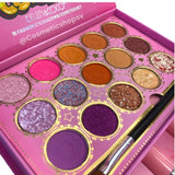 Set de Sombras 15 Tonos y Labiales 4 Tonos - Gadgets y Tecnología en Fralugio México — imagen 3 de 4