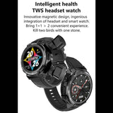 Smart watch Reloj 3 En 1 M68 Fralugio Mp3 90mb Audífonos Tws