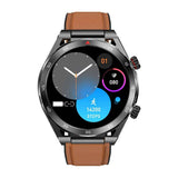 Smart Watch Reloj Deportivo T80 Fralugio Glucosa Hd Correa de Cuero