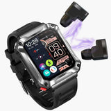 Smartwatch Audifonos Tws T93 Fralugio Mp3  4gb Rom