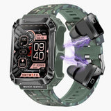 Smartwatch Audifonos Tws T93 Fralugio Mp3  4gb Rom