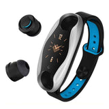 Smartwatch con Audífonos Bluetooth Fralugio True Wireless Manos Libres Seguimiento Deportivo T90