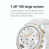 Smartwatch Fralugio HK43 Lujo con Llamadas Bluetooth y Monitor de Salud para Dama