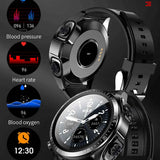 Smartwatch Fralugio JM03 con Audífonos Bluetooth TWS y Monitoreo Avanzado de Salud