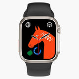Smartwatch Reloj Caballero T905 Ultra Max Suit Fralugio 5 Correas Hr Bp