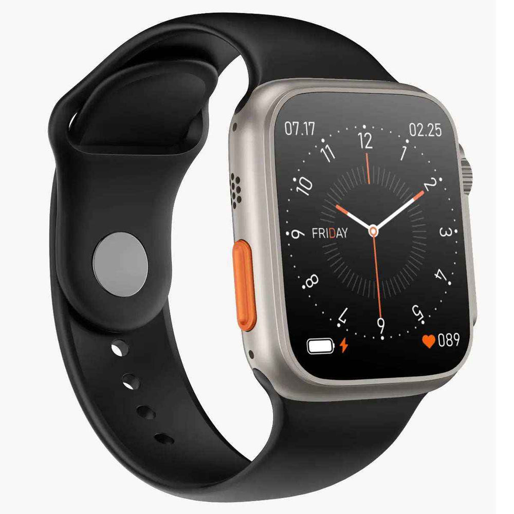 Smartwatch Reloj Caballero T905 Ultra Max Suit Fralugio 5 Correas Hr Bp