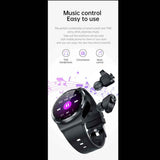 Smartwatch Reloj Fralugio Gt69 Metal 2 En 1 Audífonos Tws