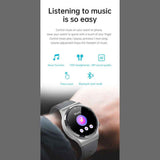Smartwatch Reloj Fralugio Gt69 Metal 2 En 1 Audífonos Tws