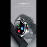Smartwatch Reloj Fralugio Gt69 Metal 2 En 1 Audífonos Tws