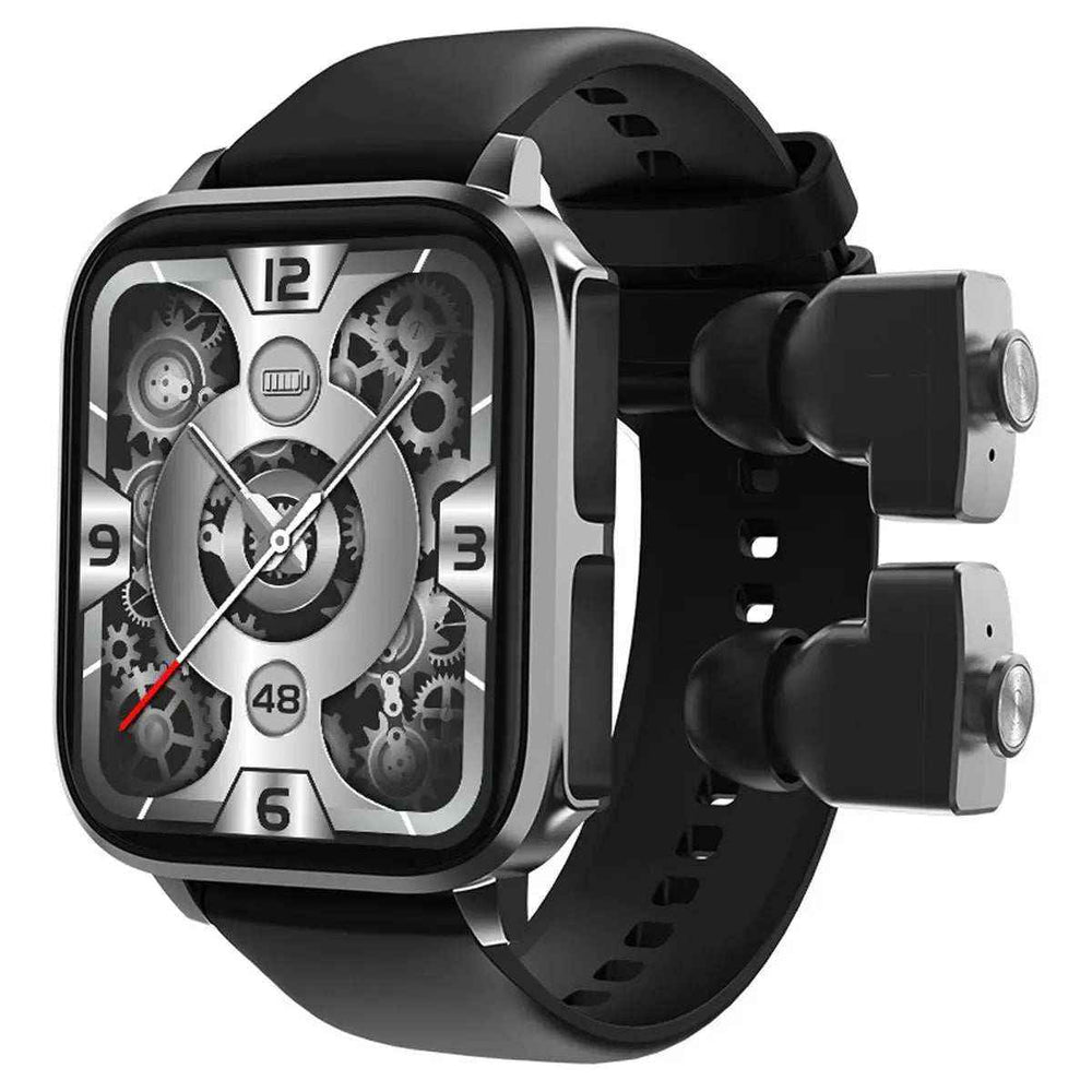 Smartwatch Reloj Inteligente T22 Fralugio Con Audífonos Tws