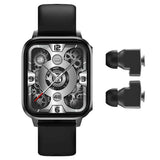 Smartwatch Reloj Inteligente T22 Fralugio Con Audífonos Tws