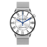 Smartwatch Reloj Metal Fralugio Hd1 Full Touch De Lujo