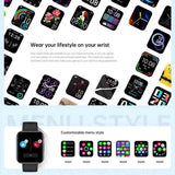 SmartWatch Reloj N5 Fralugio Notificaciones Bp Temperatura