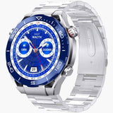 Smartwatch Reloj P9 Ultimate Fralugio Nfc Brújula Hr Bp Nfc