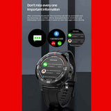 Smartwatch Reloj Para Hombre Con Audífonos Tws N16 Fralugio Exp A 64gb