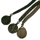 Llavero puno de mono tejido en cuerda paracord — imagen 3 de 3