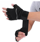 Guantes de entrenamiento de medio dedo en color rojo — imagen 2 de 4