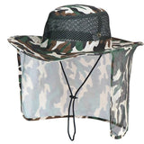 Sombrero de Pesca Ala Ancha Transpirable Camuflaje - Gadgets y Tecnología en Fralugio México — imagen 3 de 6