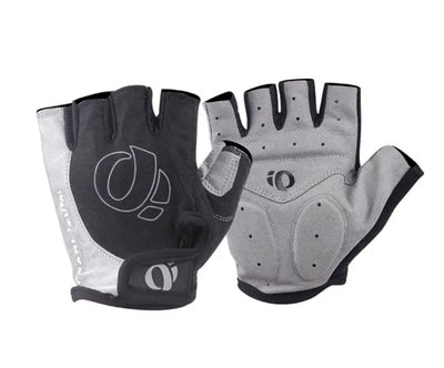 Guantes de medio dedo con almohadilla en color gris