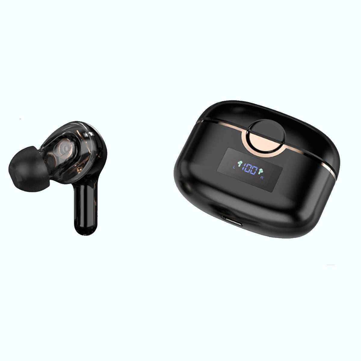 Audifonos Bluetooth Manos Libres T22 Tws Fralugio Doble Micrófono