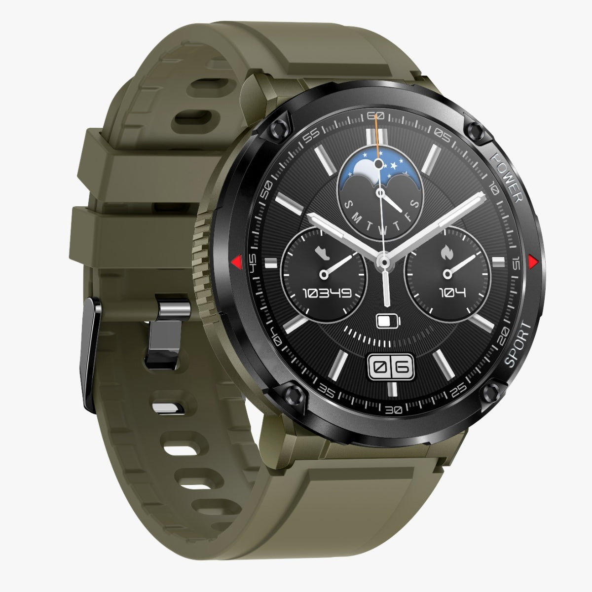 Smartwatch Reloj Inteligente Fralugio T30 Round Full Hd Ips