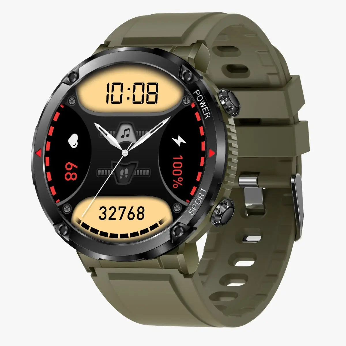 Smartwatch Reloj Inteligente Fralugio T30 Round Full Hd Ips Fralugio