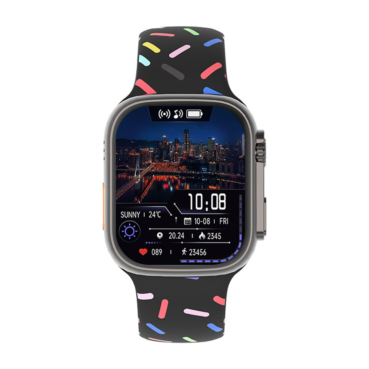 Reloj Inteligente Smartwatch Fralugio T30 Ultra Hr Bp Spo2