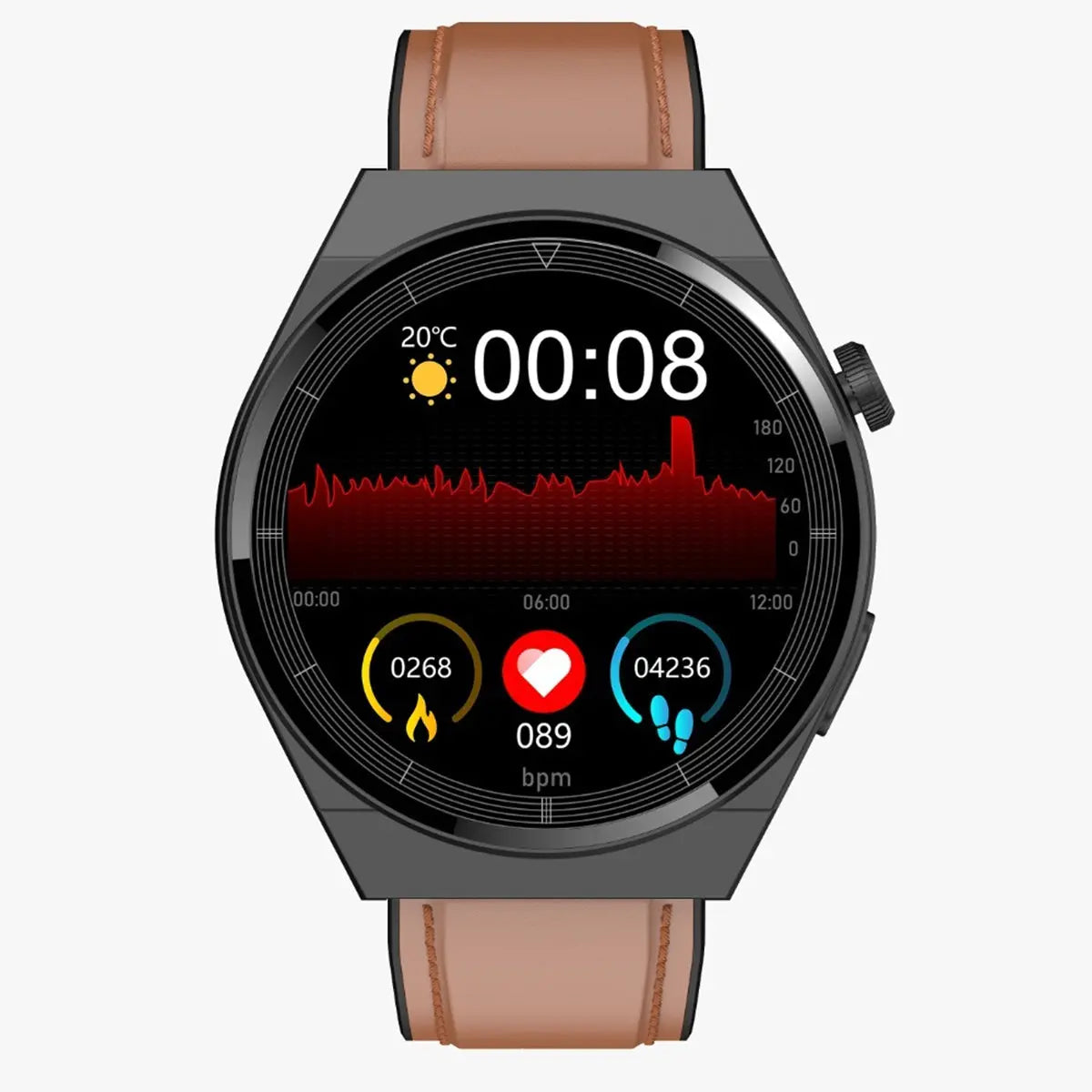 Smart Watch Reloj Inteligente T88 Fralugio Full Touch Ips Hd Fralugio