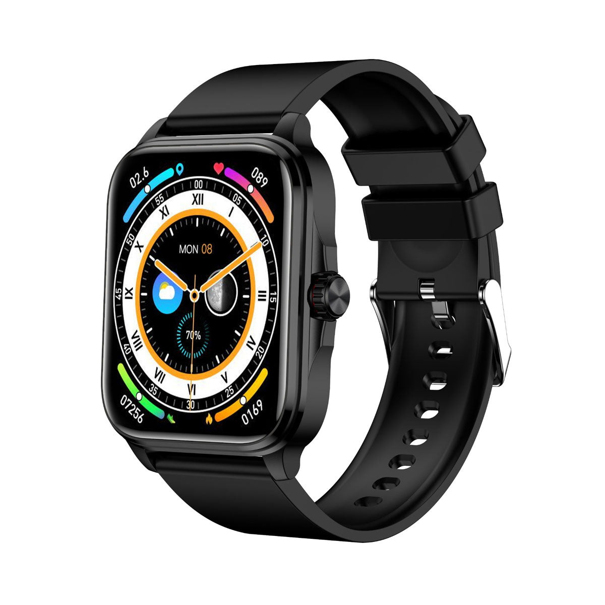 Smart Watch Reloj Inteligente Fralugio T90 Colors Medición Glucosa Hr