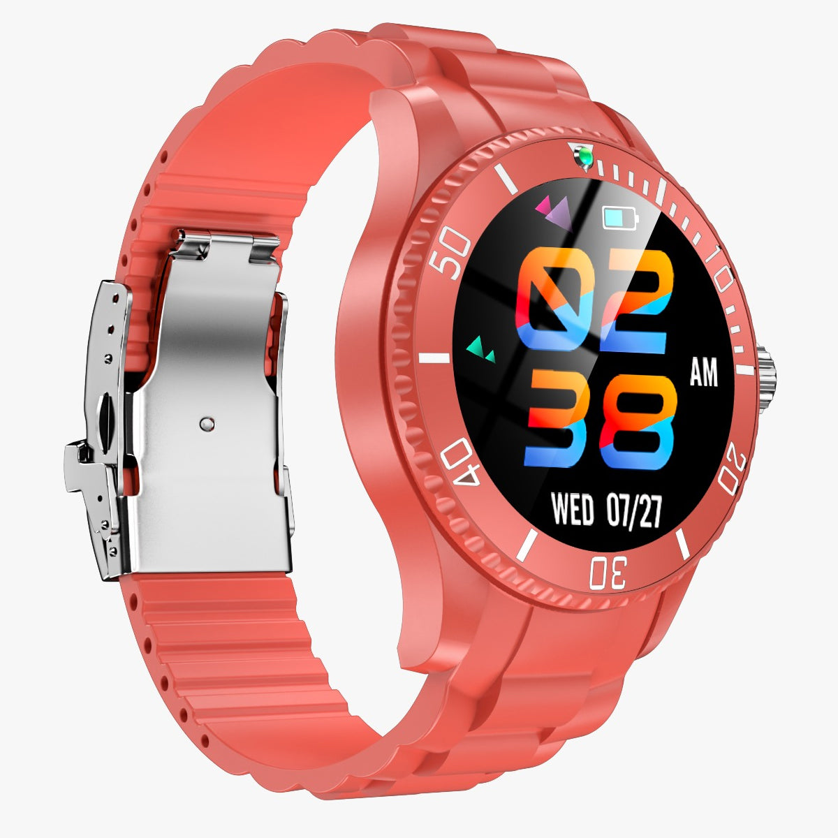 Reloj Smartwatch Tk17 Fralugio Sport Bp Hr Spo2 Touch Juegos