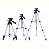 Tripie 1.30m Con Soporte Celular Fralugio Camara Base Universal Video