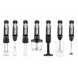 Trituradora de alimentos 9 en 1 Batidora de mano con 1100w, 21 velocidades y modo turbo - Gadgets y Tecnología en Fralugio México — imagen 4 de 5